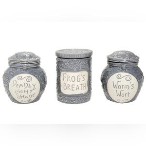 Nightmare before Christmas trinket jar set